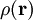 \rho({\mathbf r})